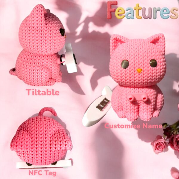 Knitted Toy with NFC Tags + Personalised Name - Image 3